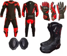 Tuta moto 2pezzi pelle - moto, e