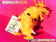 ? WOODSTOCK Peanuts Snoopy VINTAGE 1970 Peluche Plush BUTTERFLY ORIGINAL N-E-W!