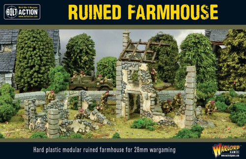 Ruined farmhouse terrain - ruined,
