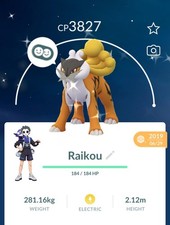 Raikou Shiny 2019 Livello 50 +