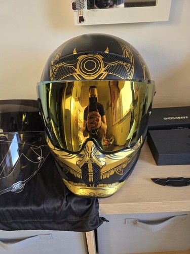 Casco moto ruroc modello - moto, ronin