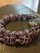 Lotto Bracciale Bracciali Alluminio Catene Catena Inalterabili