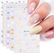 3D Fiori Adesivi Unghie Nail