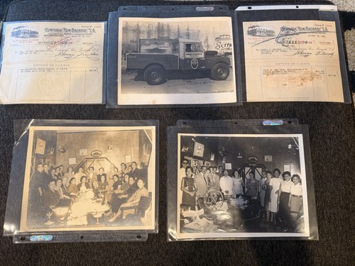 Vintage bacardi memorabilia - vintage,