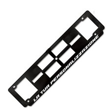 Porta targa universale