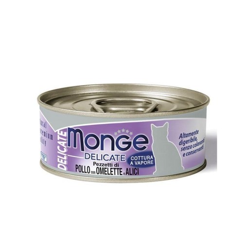 Monge cat delicate pollo