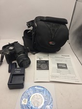 Panasonic LUMIX DMC-FZ8 Compact Digital Camera W/ Bag Manual Charger Battery