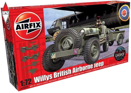 Airfix willys jeep - willys,
