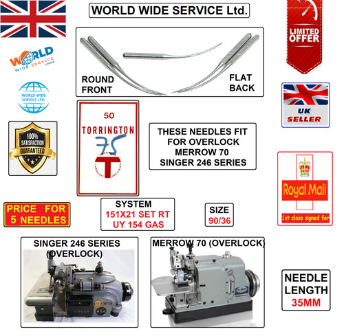 Singer246 merrow 154gas - 70,