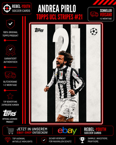 Andrea pirlo topps - andrea,