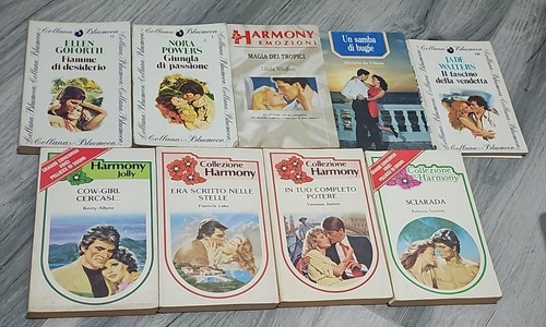 Lotto romanzi harmony e - 9,