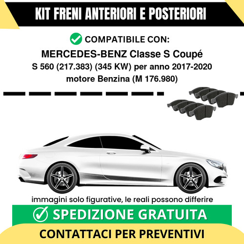 Pastiglie freno ant post - freno,