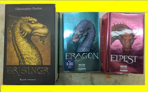 Lotto libri eragon ciclo - eragon,