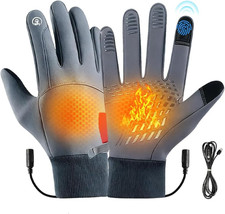 Guanti Riscaldati Moto, USB Guanti Moto Riscaldati, 3 Temperatura Guanti Riscald