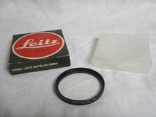 LEICA LEITZ 13381 UVa FILTER Filtro E60 Excellent M6 M5 Made in Germany + BOX