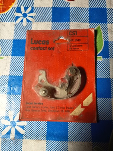 Coppia puntine platinate lucas - puntine,