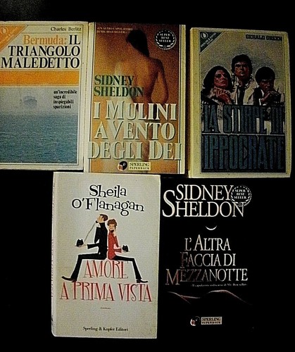 Lotto stock libri - 5, romanzi