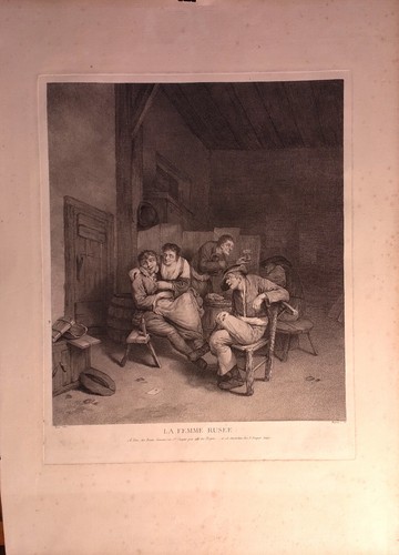 Stampa antica originale - antica, a