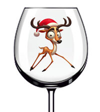 12x Adesivo Vinile Renna