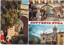 SOUVENIR SUSA - TORINO - CITTA' DEL CORDIAL SUSA - VIAGG. 1969 -64362-