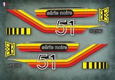 Motobécane - kit Autocollants