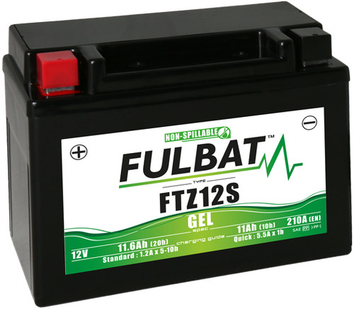 Batteria fulbat gel ftz12s - batteria,