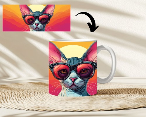 Tazza caffè sphynx - tazza, con