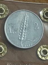 ITALY 2 LIRE 1946 EAR LIRE