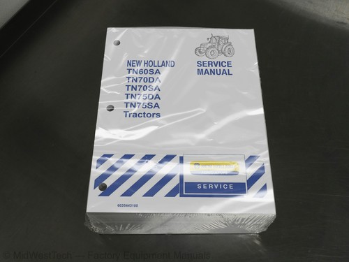 New holland tn60sa - holland, tn70da