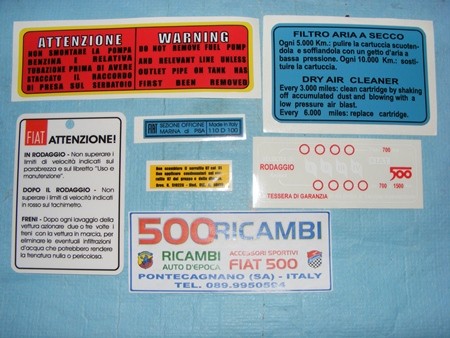Fiat 500 kit completo - d,