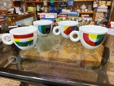 Set 4 Tazze Cappuccino Illy