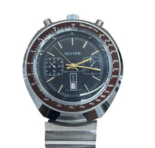 orologio MEX TIME carica manuale vintage bull head usato funzionante