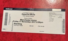 DEPECHE MODE CONCERT TICKET