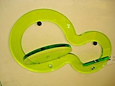 EMPORIUM - APPENDIABITI MOD. ORBIT - METACRILATO VERDE