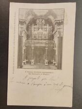 cartolina Pompei Organo Liturgico 1900