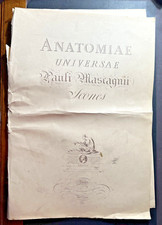 Anatomia universale. Paolo Mascagni. 40 tavole.