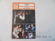 CARTE FICHE CINEMA 1979 DRACULA Frank Langella Laurence Olivier