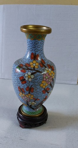 Vaso cloisonne vintage - vaso,