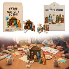 Origami kit presepe di carta