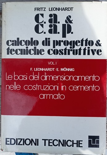 Leonhardt calcolo di - calcolo,