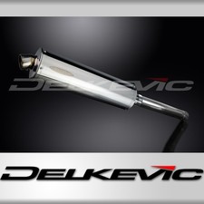 YAMAHA FZR1000 EX-UP 89-95 450mm KIT SCARICO SILENZIATORE OVALE INOX BSAU