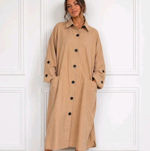 Zara cappotto beige - xs,