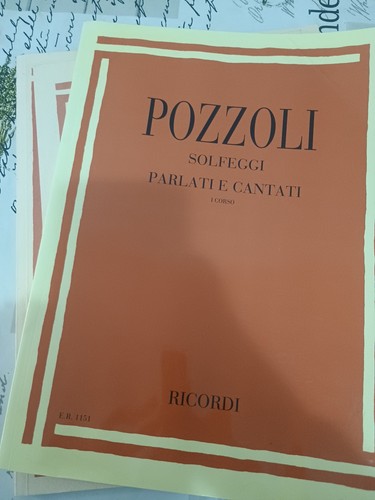 Lotto libri solfeggio - di,