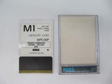 Scheda di memoria Korg M1 MPC-00P PROG/COMBI usata dal Giappone