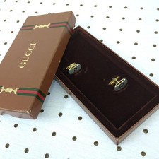 Gemelli Gucci oro argento tono