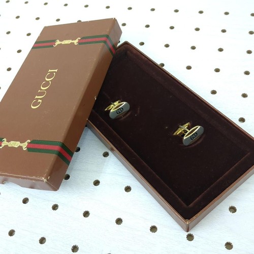 Gemelli gucci oro argento tono - gemelli,
