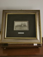 Quadro con bassorilievo su lamina di argento di Melpignano cm.46.00x41.00