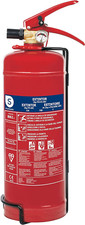FEX-15122 Estintore Tipo Di Fuoco ABC, Rosso, 2 Kg (A Polvere)