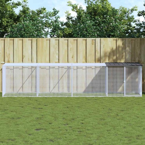 Vidaxl gabbia polli con tetto - vidaxl,