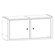 Armadietto per gabbie Terenziani 100x50x50 Puccini CGU230C1 Armadietto